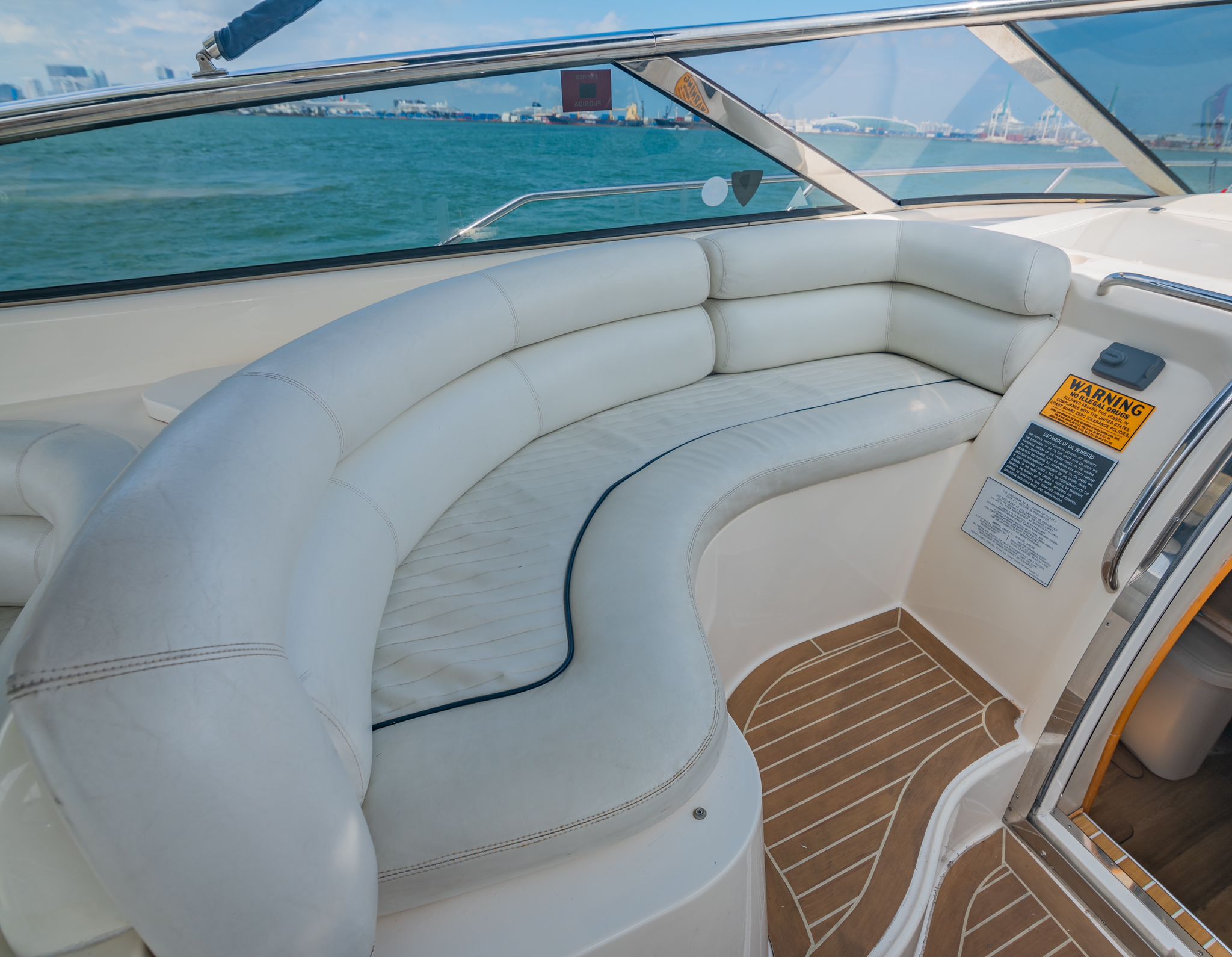 sunseeker 55ft yacht miami